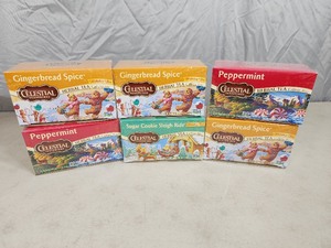 6 New Boxes of Celestial Seasonings Tea