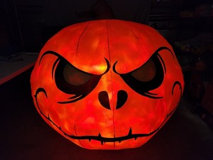 5 Ft LED Inflatable Pumpkin