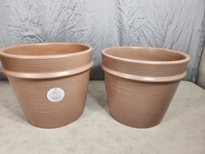 2 New Threshold Rose Planters
