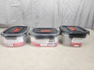 9 New Figidaire Containers with Lids