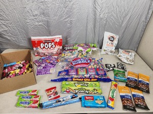 Assorted New Candy and Snacks