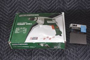 lot 40 image: Master Force Power Drill and drill bits