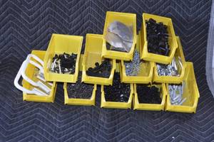 lot 79 image: various hardware and containers