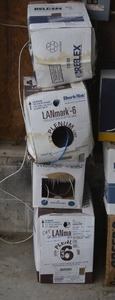 lot 161 image: 4 boxes wire