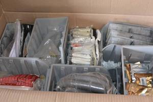 lot 147 image: Large Parts Bins full of various contents