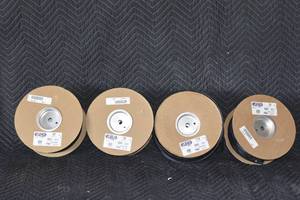 lot 92 image: Various size Braded Sleeving rolls