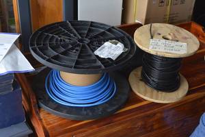 lot 156 image: 2 misc rolls wire