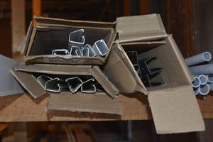 lot 158 image: PVC, Wiremold and covers