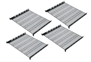 lot 143 image: qty 4 Middle Atlantic Device Mounting Rackshelfs