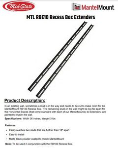 lot 151A image: new box of Recess Box Extenders