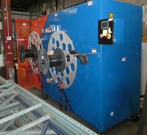 lot 81 image: Vulcan fiber or monofilament  winder - couldnt find a model#