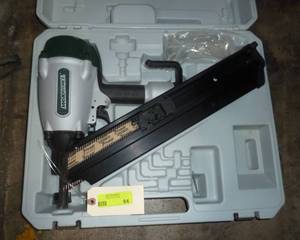 lot 84 image: Masterforce nailer and full box of nails, looks like new