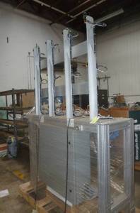 lot 86 image: Custom tool rack assembly
