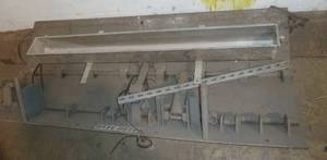 lot 114 image: Rite Hite Edge of Dock leveler plate 6 feet wide, 26 inch flap when extended