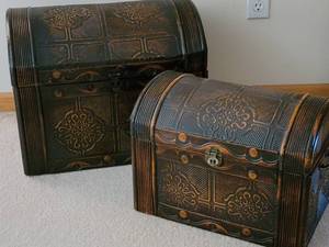 Decorative Ornate Trunk Boxes