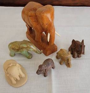 Elephant Figurine Collection
