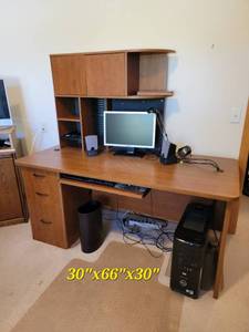 Contemporary Home Office Station
