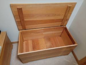 Pairing of Oak Hope Chests