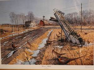 Leaving Shelter Les C. Kouba Artists Proof