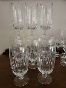 Elegant Crystal Stemware Service