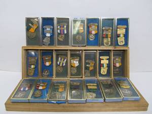 lot 17 image: Collection of Vintage Gun Club Shooting Marksmanship Medals