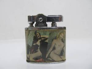 lot 22 image: Vintage 1950s Risque Nude Cigarette Lighter