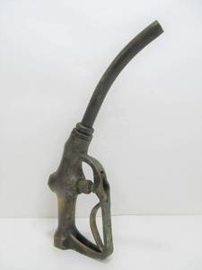 lot 176 image: Old Vintage Brass BUCKEYE Gas Pump Handle