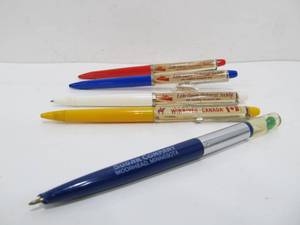 lot 182 image: Lot of Vintage Advertising Floaty Pens