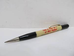lot 184 image: Old Vintage 1950s Salesmans Sample Ritepoint Peek Pinup Pen - Miss Negligee 