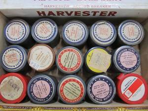 lot 123 image: Box Full of Vintage RAILROAD Workers Instructional Films wCanisters