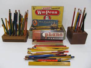 lot 130 image: Huge Collection of Vintage Pencils