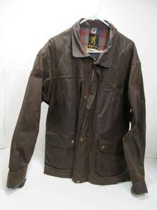 lot 30 image: Quality BROWNING Mens Waxed Jacket - Size Large