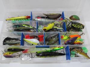 lot 256 image: Plano Fishing Tackle Box FULL of New Lures
