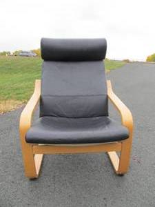 lot 360 image: Ikea POANG Bentwood Armchair