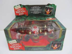 lot 330 image: New in Box MR. CHRISTMAS Santas Marching Band