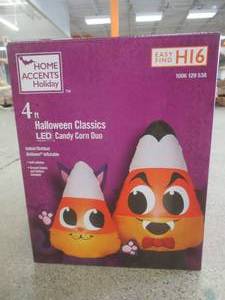 4 ft. Candy Corn Duo Airblown Halloween Inflatable Scene (BRAND NEW)