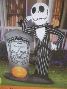 DISNEY Jack Skellington 6FT LED Airblown Disney Inflatable Nightmare Before Christmas (NEW IN BOX)