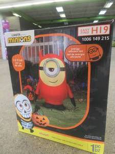 DISNEY Stuart in Devil Costume Halloween Inflatable (BRAND NEW)
