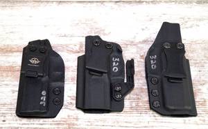 3 Kydex Holsters for Sig P320 Compact