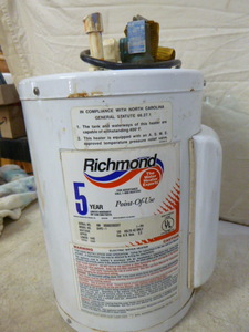 lot 41 image: Richmond Water Heater