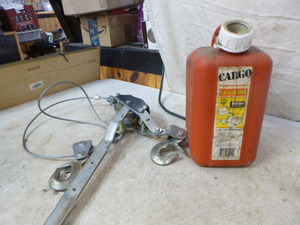 lot 50 image: Come-Along and Gas Can