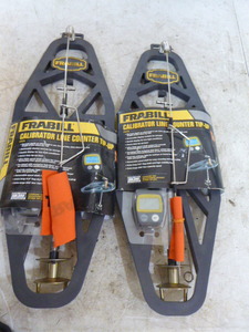 lot 61 image: 2 Frabill Calibrator Line Counter Tip-Ups