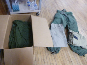 lot 145 image: Box of Flight Suits