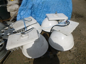 lot 149 image: 4 Holophane Shop Lights
