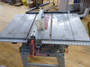 lot 159 image: Craftsman 10 Table Saw
