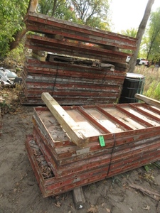 lot 334 image: SYMONS FORMS FOR CONCRETE POURING AND FORMING