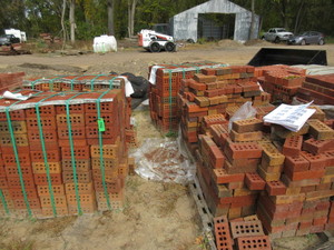 lot 338 image: TERRA COTTA BRICKS