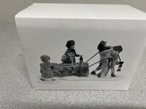 Bringing Home The Yule Log