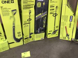 Lot of Mixed Assorted Ryobi Lawn Care Power Items Various Models and Conditions  Customer Returns See Terms on Auction