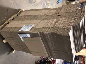 Pallet of Moving Storage Boxes  Customer Returns See Terms on Auction